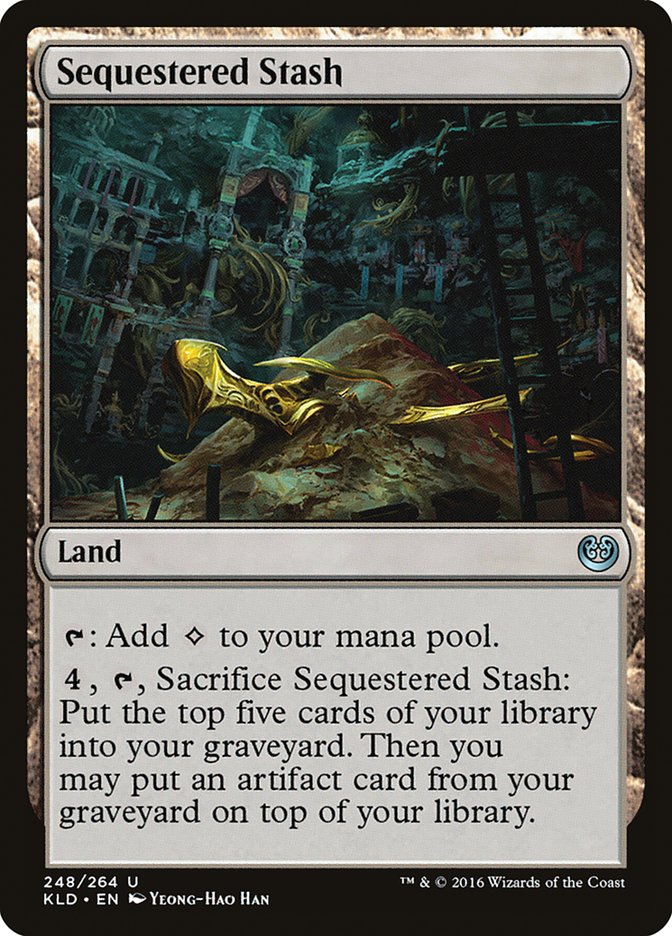 Sequestered Stash [Kaladesh] | Game Master's Emporium (The New GME)