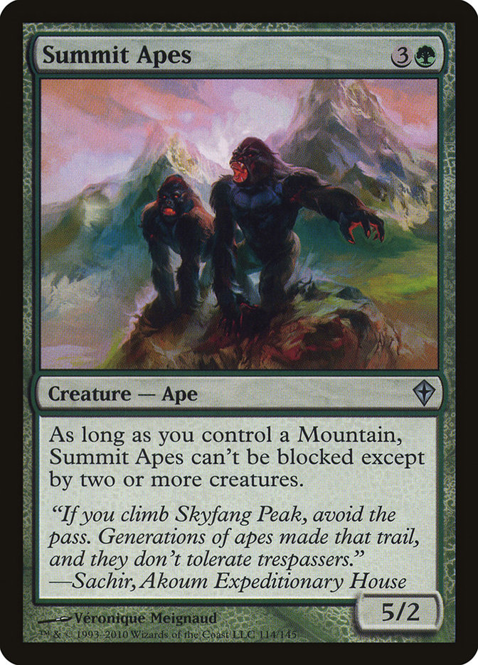 Summit Apes [Worldwake] | Game Master's Emporium (The New GME)