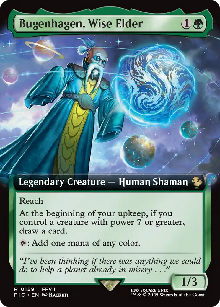 Bugenhagen, Wise Elder (Extended Art) [FINAL FANTASY Commander] | Game Master's Emporium (The New GME)