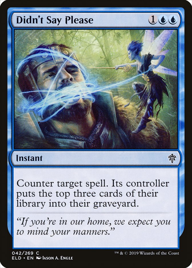 Didn't Say Please [Throne of Eldraine] | Game Master's Emporium (The New GME)