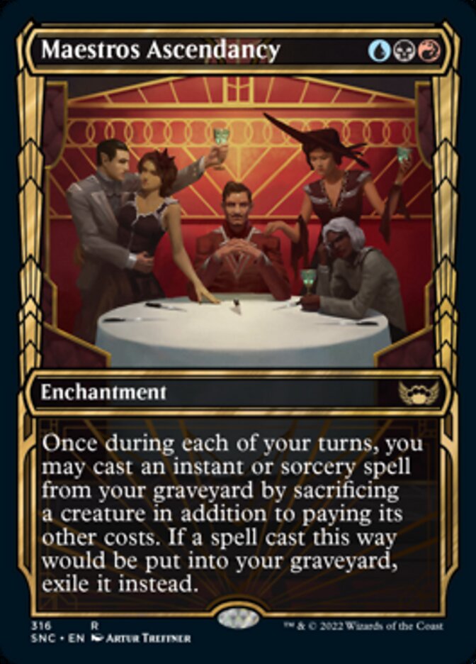 Maestros Ascendancy (Showcase Golden Age) [Streets of New Capenna] | Game Master's Emporium (The New GME)