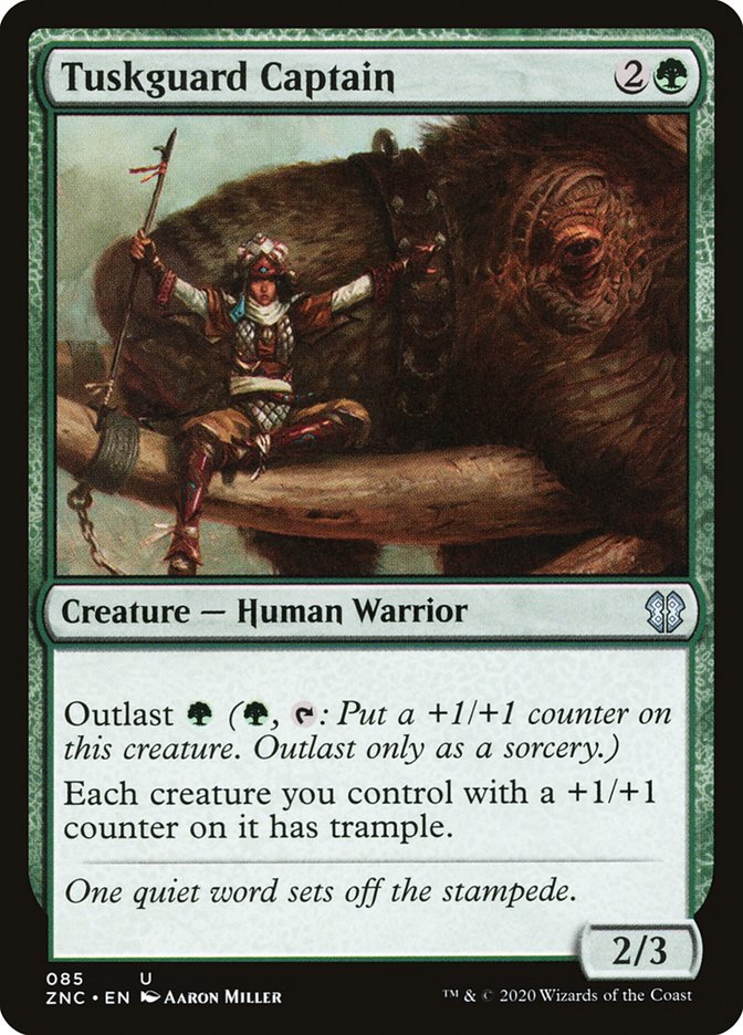 Tuskguard Captain [Zendikar Rising Commander] | Game Master's Emporium (The New GME)
