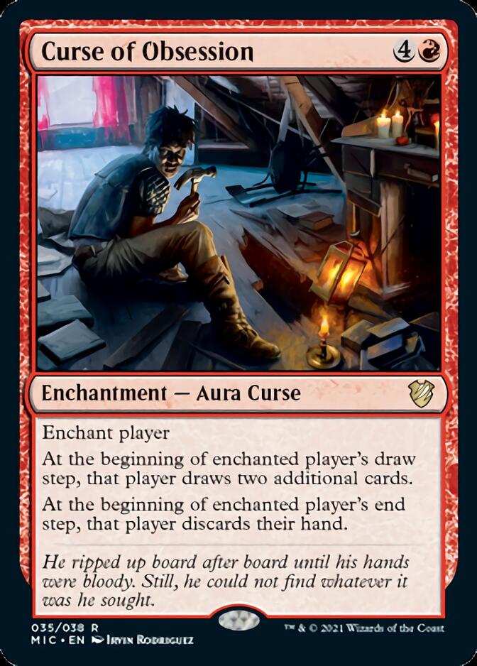 Curse of Obsession [Innistrad: Midnight Hunt Commander] | Game Master's Emporium (The New GME)