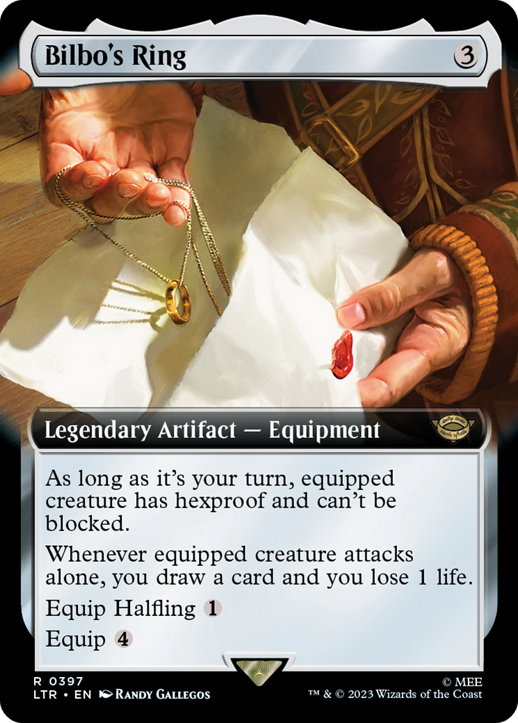 Bilbo's Ring (Extended Art) [The Lord of the Rings: Tales of Middle-Earth] | Game Master's Emporium (The New GME)