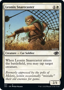Leonin Snarecaster [Jumpstart 2022] | Game Master's Emporium (The New GME)