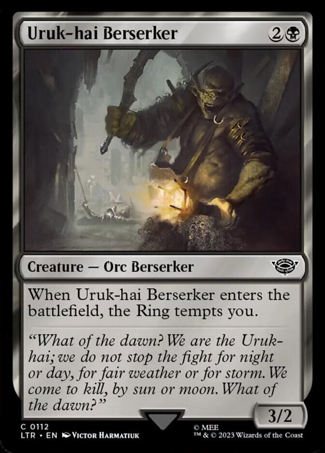 Uruk-hai Berserker [The Lord of the Rings: Tales of Middle-Earth] | Game Master's Emporium (The New GME)
