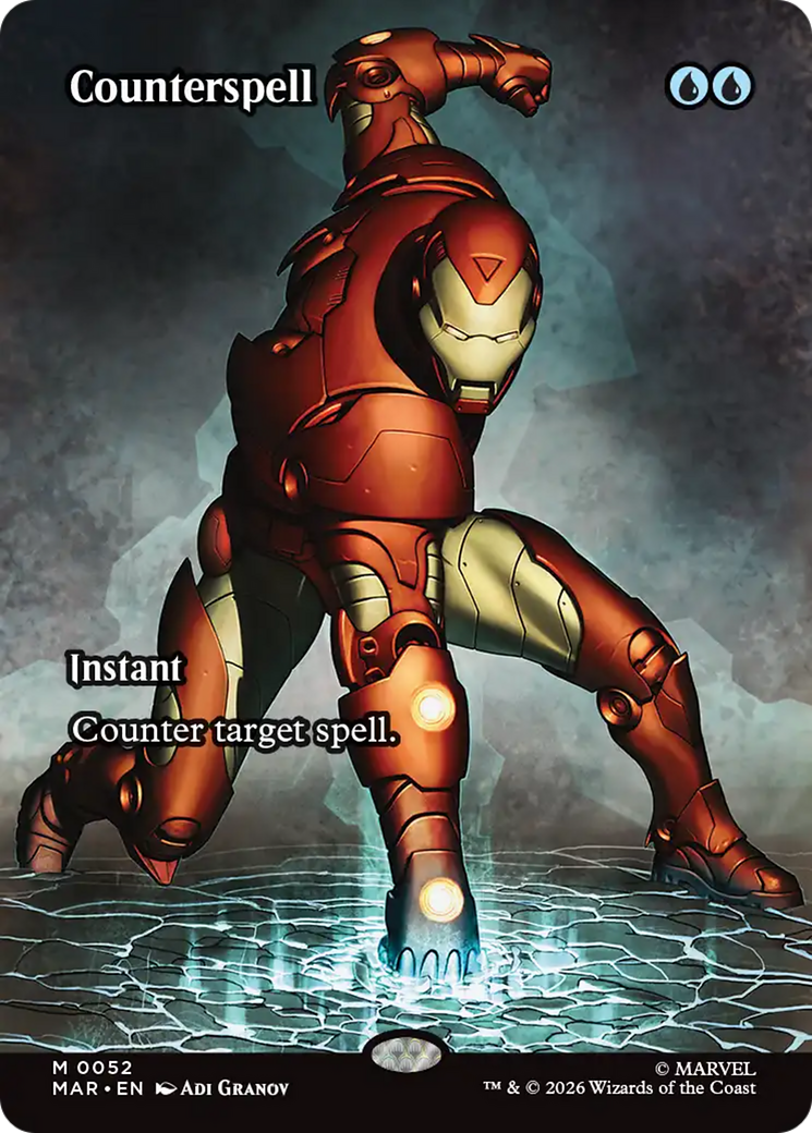 Counterspell (Borderless) (0052) [Marvel Universe: Eternal-Legal] | Game Master's Emporium (The New GME)