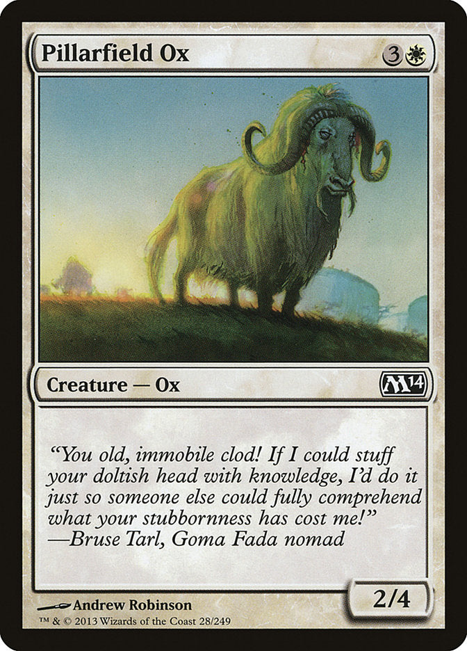 Pillarfield Ox [Magic 2014] | Game Master's Emporium (The New GME)