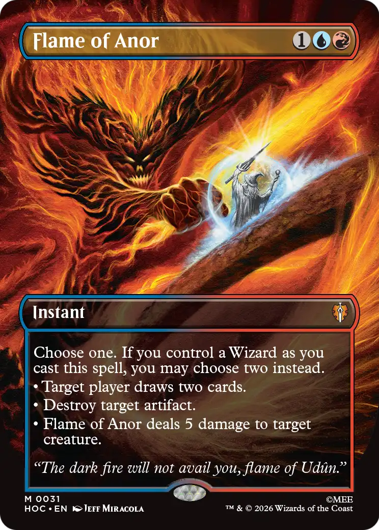 Flame of Anor (Borderless) [The Hobbit: Eternal-Legal] | Game Master's Emporium (The New GME)