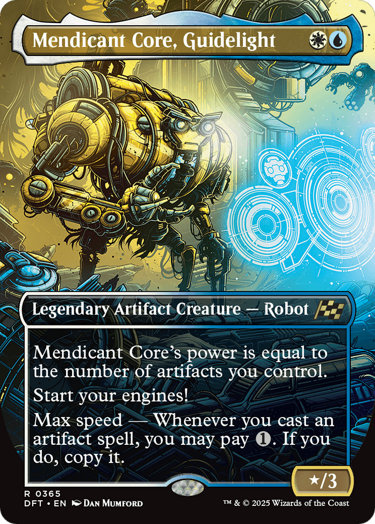 Mendicant Core, Guidelight (Borderless) [Aetherdrift] | Game Master's Emporium (The New GME)