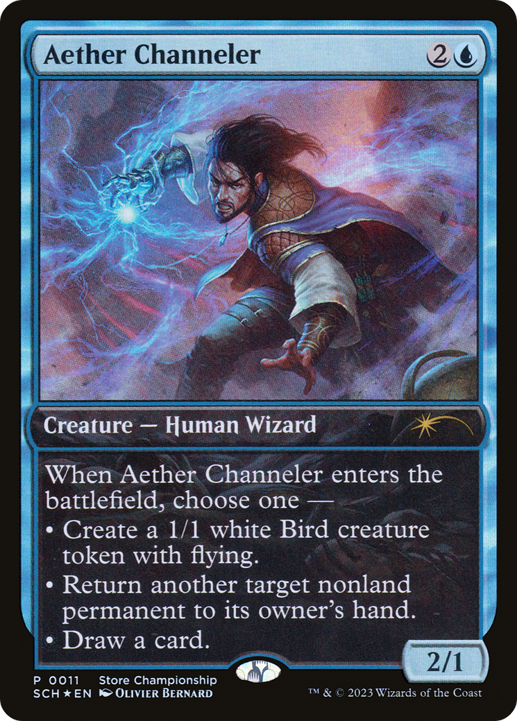 Aether Channeler [Store Championships 2023] | Game Master's Emporium (The New GME)