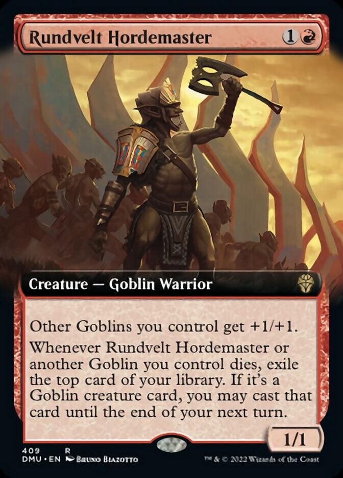 Rundvelt Hordemaster (Extended Art) [Dominaria United] | Game Master's Emporium (The New GME)