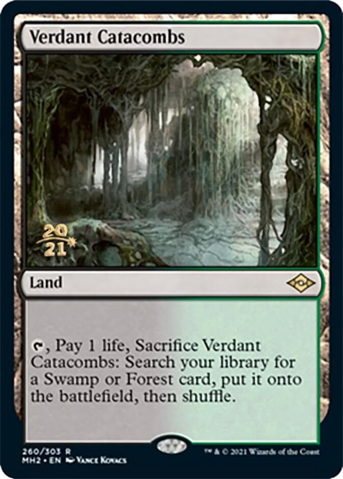Verdant Catacombs [Modern Horizons 2 Prerelease Promos] | Game Master's Emporium (The New GME)