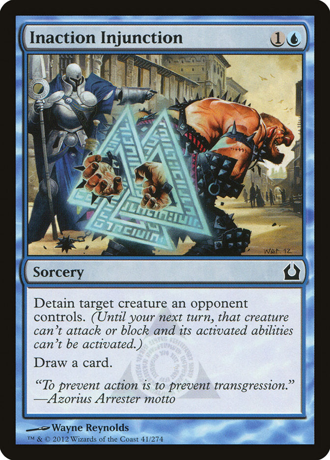 Inaction Injunction [Return to Ravnica] | Game Master's Emporium (The New GME)