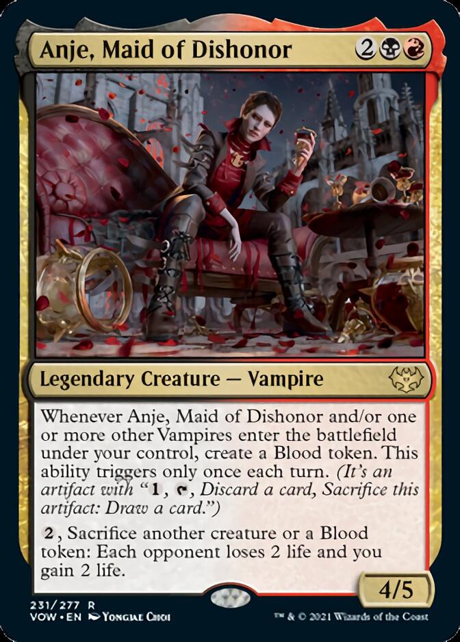 Anje, Maid of Dishonor [Innistrad: Crimson Vow] | Game Master's Emporium (The New GME)