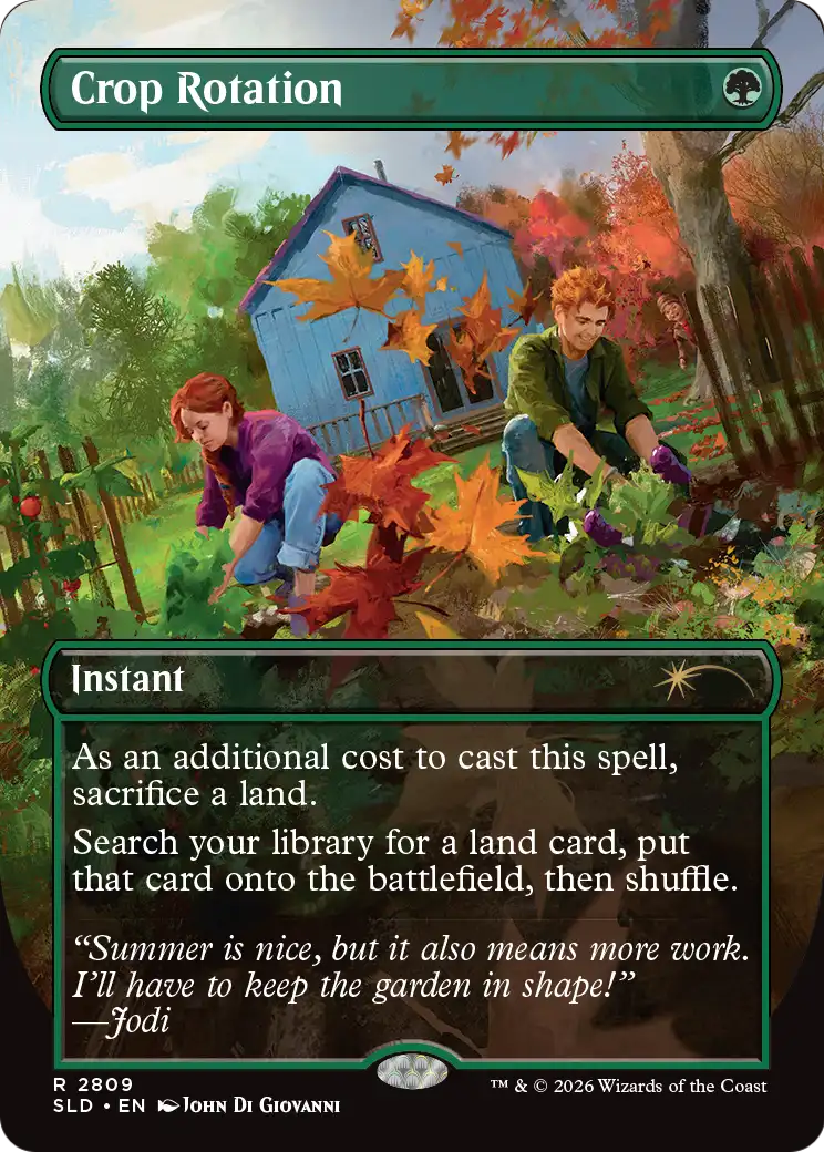 Crop Rotation [Secret Lair Drop Series] | Game Master's Emporium (The New GME)