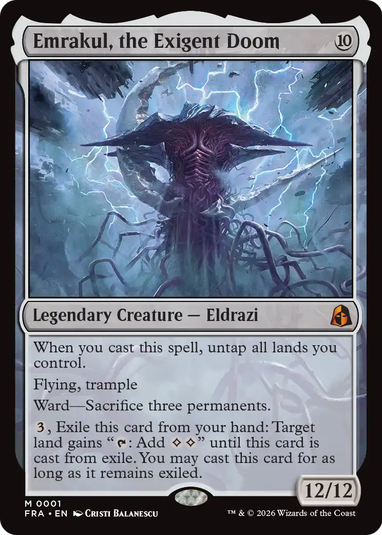 Emrakul, the Exigent Doom [Reality Fracture] | Game Master's Emporium (The New GME)