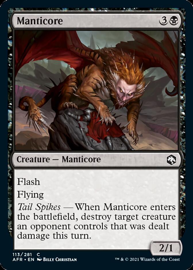 Manticore [Dungeons & Dragons: Adventures in the Forgotten Realms] | Game Master's Emporium (The New GME)