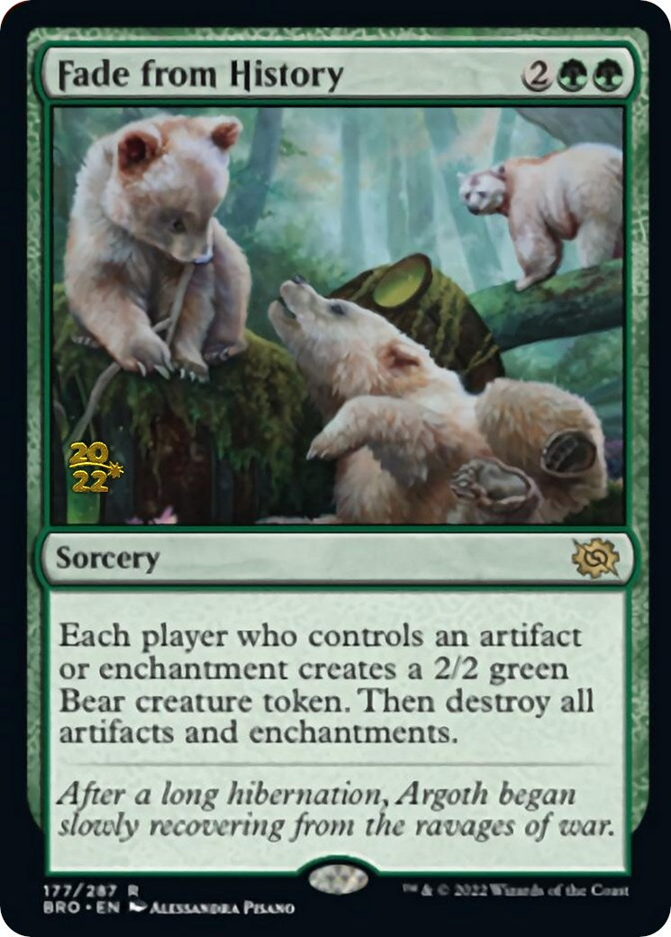Fade from History [The Brothers' War Prerelease Promos] | Game Master's Emporium (The New GME)