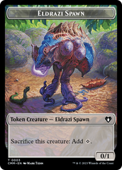 Eldrazi Spawn // Dragon (0021) Double-Sided Token [Commander Masters Tokens] | Game Master's Emporium (The New GME)