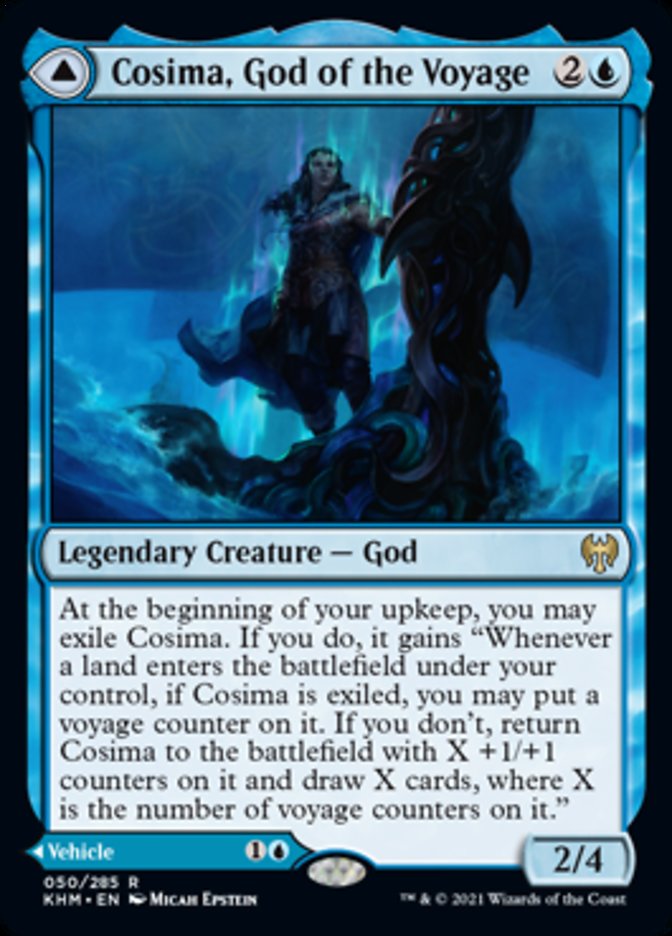 Cosima, God of the Voyage // The Omenkeel [Kaldheim] | Game Master's Emporium (The New GME)