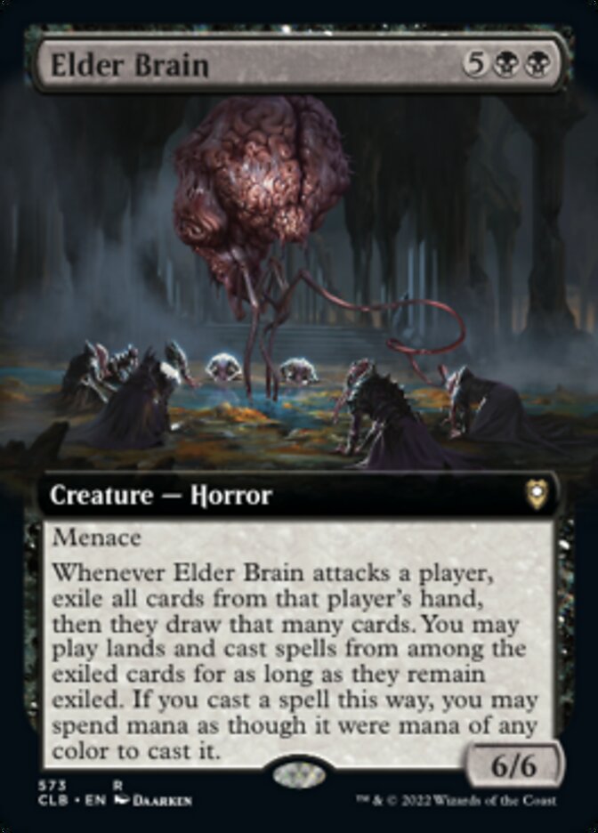 Elder Brain (Extended Art) [Commander Legends: Battle for Baldur's Gate] | Game Master's Emporium (The New GME)