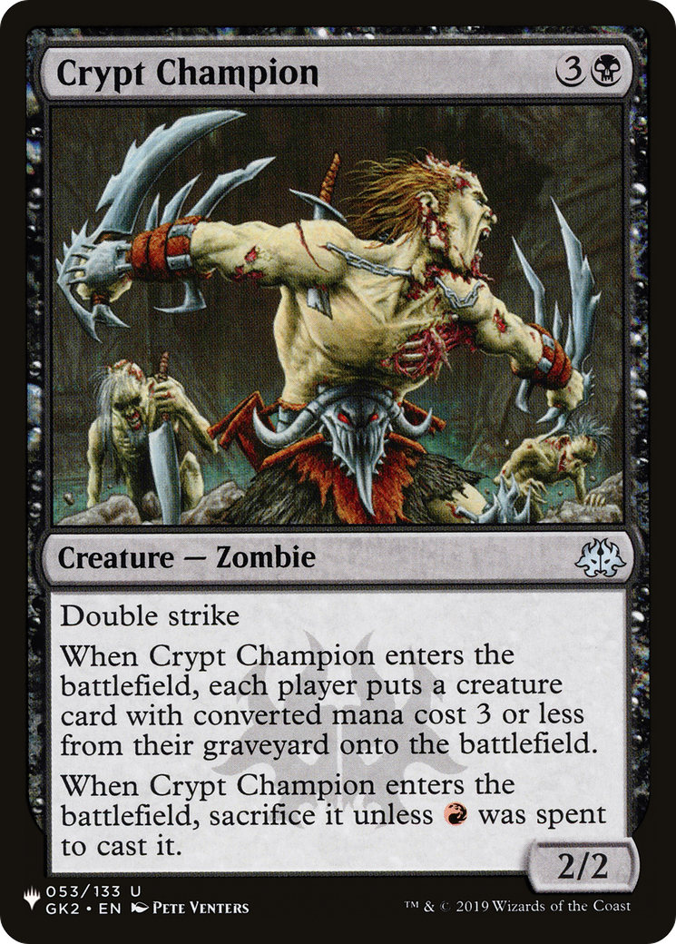 Crypt Champion [The List] | Game Master's Emporium (The New GME)