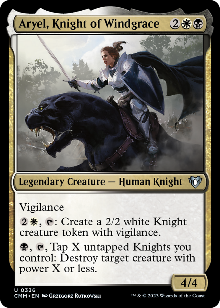 Aryel, Knight of Windgrace [Commander Masters] | Game Master's Emporium (The New GME)