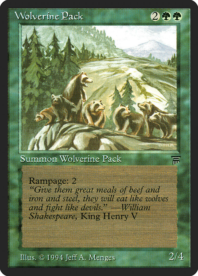 Wolverine Pack [Legends] | Game Master's Emporium (The New GME)