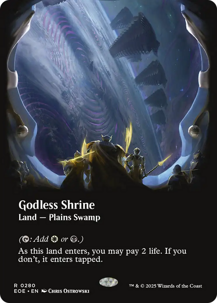 Godless Shrine (Borderless) [Edge of Eternities] | Game Master's Emporium (The New GME)