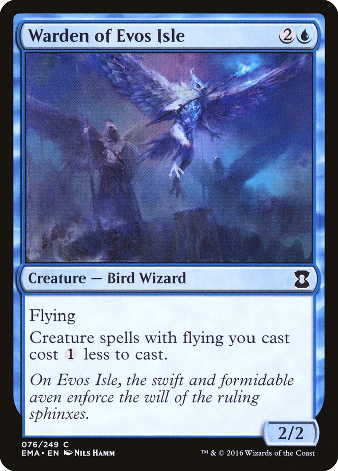 Warden of Evos Isle [Eternal Masters] | Game Master's Emporium (The New GME)