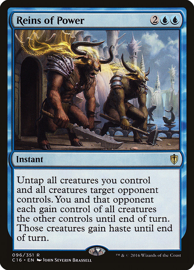 Reins of Power [Commander 2016] | Game Master's Emporium (The New GME)