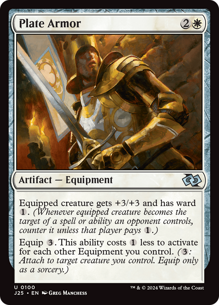Plate Armor [Foundations Jumpstart] | Game Master's Emporium (The New GME)