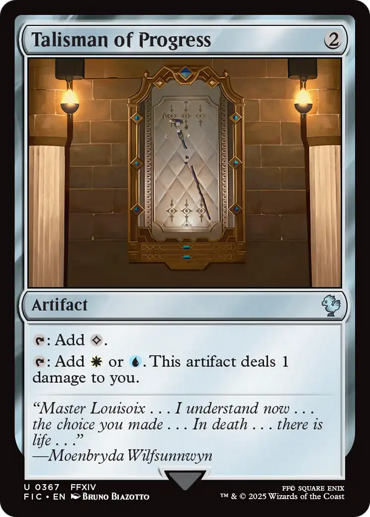 Talisman of Progress [FINAL FANTASY Commander] | Game Master's Emporium (The New GME)