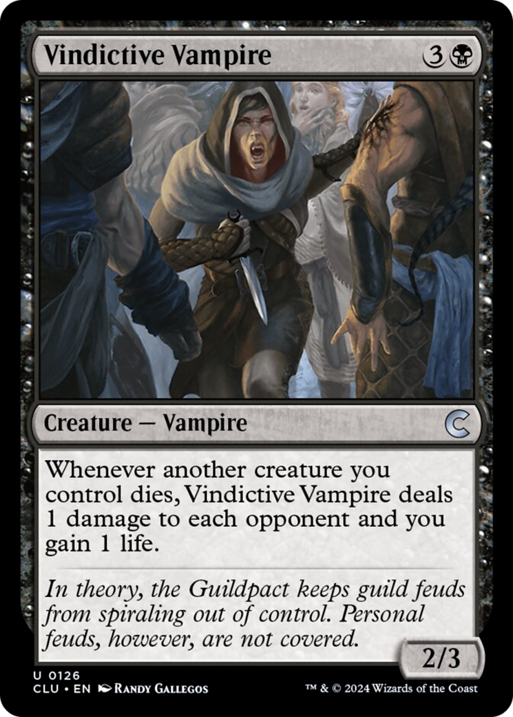 Vindictive Vampire [Ravnica: Clue Edition] | Game Master's Emporium (The New GME)