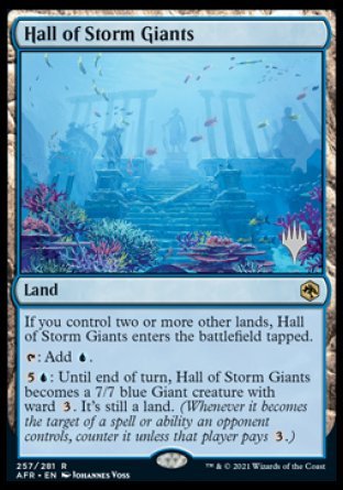 Hall of Storm Giants (Promo Pack) [Dungeons & Dragons: Adventures in the Forgotten Realms Promos] | Game Master's Emporium (The New GME)