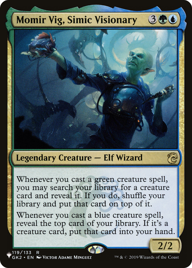 Momir Vig, Simic Visionary [The List Reprints] | Game Master's Emporium (The New GME)