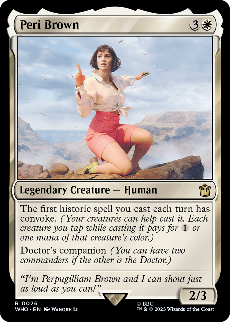 Peri Brown [Doctor Who] | Game Master's Emporium (The New GME)