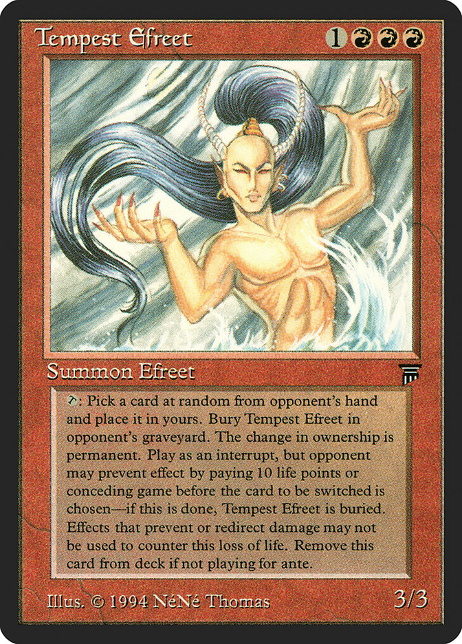 Tempest Efreet [Legends] | Game Master's Emporium (The New GME)
