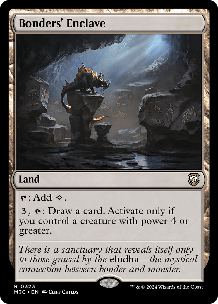 Bonders' Enclave (Ripple Foil) [Modern Horizons 3 Commander] | Game Master's Emporium (The New GME)