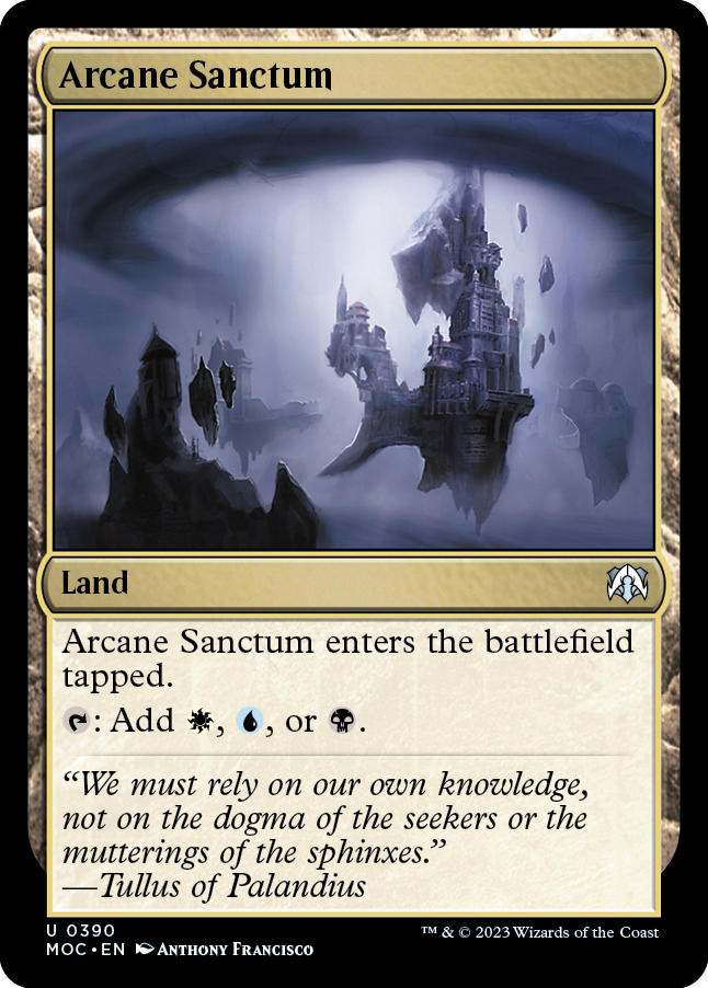 Arcane Sanctum [March of the Machine Commander] | Game Master's Emporium (The New GME)