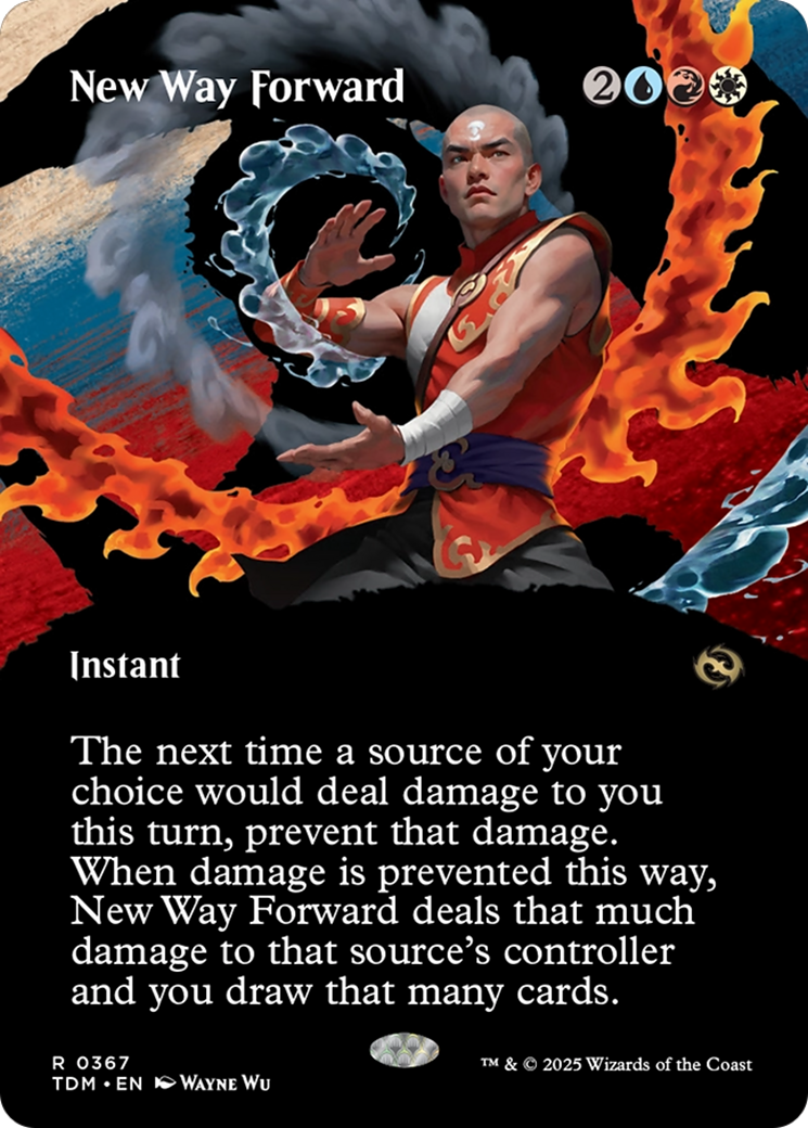 New Way Forward (Borderless) [Tarkir: Dragonstorm] | Game Master's Emporium (The New GME)