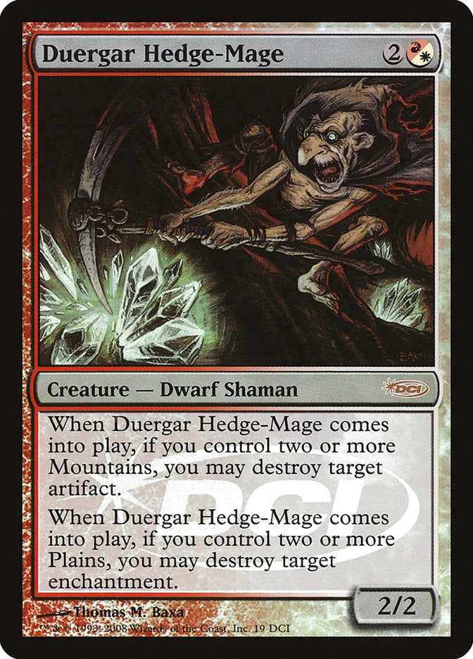 Duergar Hedge-Mage [Gateway 2008] | Game Master's Emporium (The New GME)