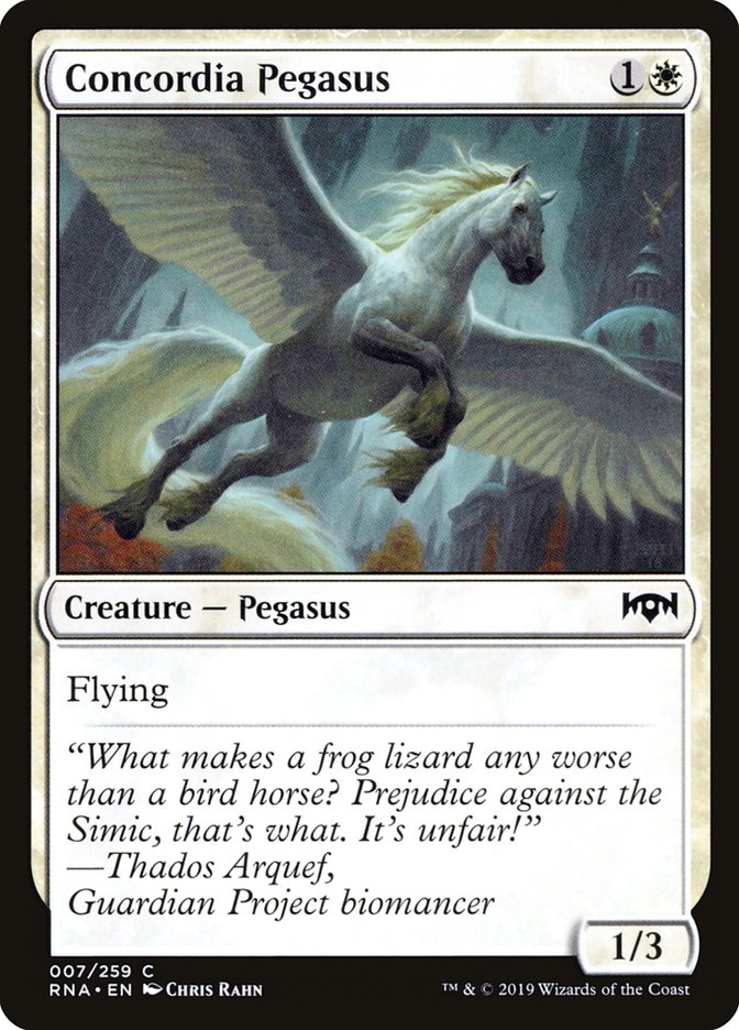 Concordia Pegasus [Ravnica Allegiance] | Game Master's Emporium (The New GME)