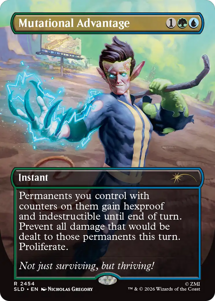 Mutational Advantage [Secret Lair Drop Series] | Game Master's Emporium (The New GME)