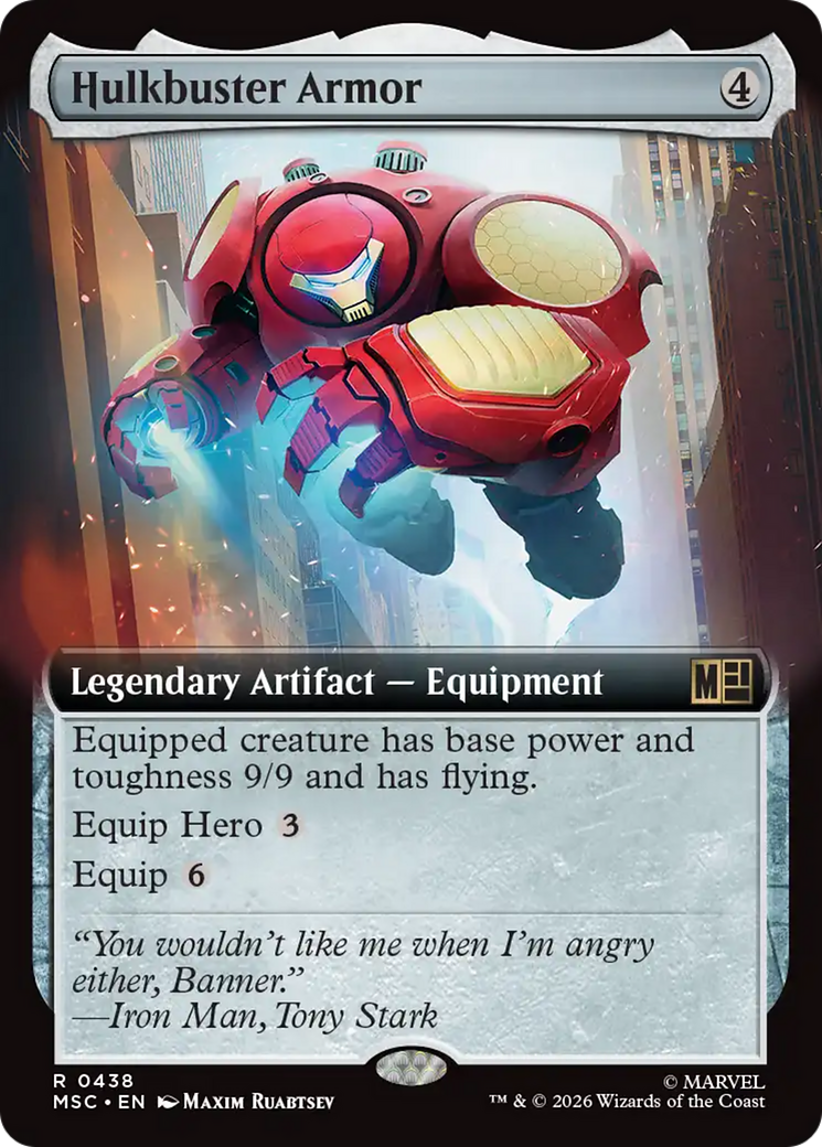 Hulkbuster Armor (Extended Art) [Marvel Super Heroes Commander] | Game Master's Emporium (The New GME)