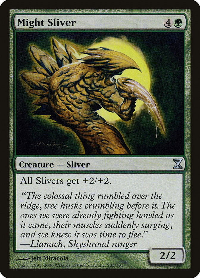 Might Sliver [Time Spiral] | Game Master's Emporium (The New GME)
