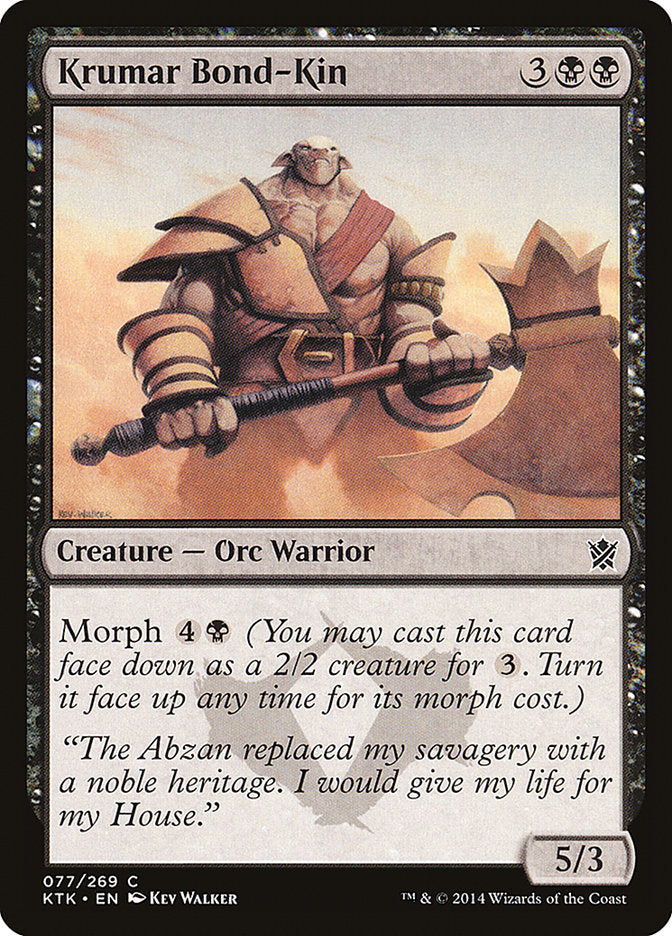 Krumar Bond-Kin [Khans of Tarkir] | Game Master's Emporium (The New GME)