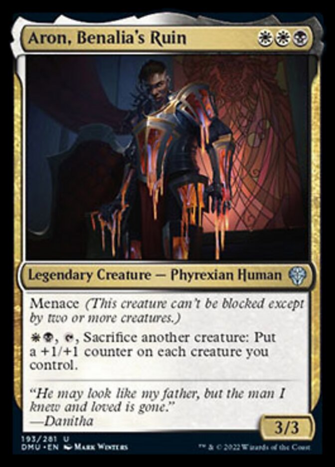 Aron, Benalia's Ruin [Dominaria United] | Game Master's Emporium (The New GME)