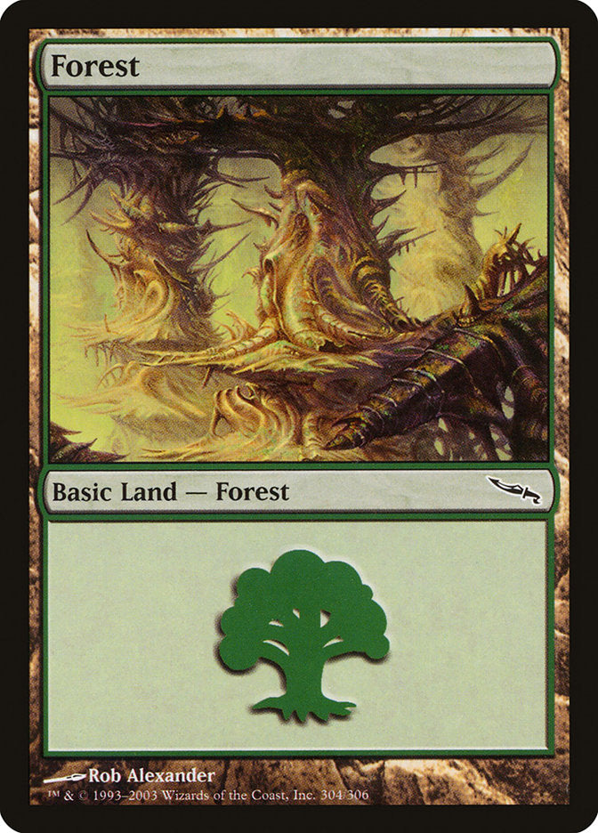 Forest (304) [Mirrodin] | Game Master's Emporium (The New GME)